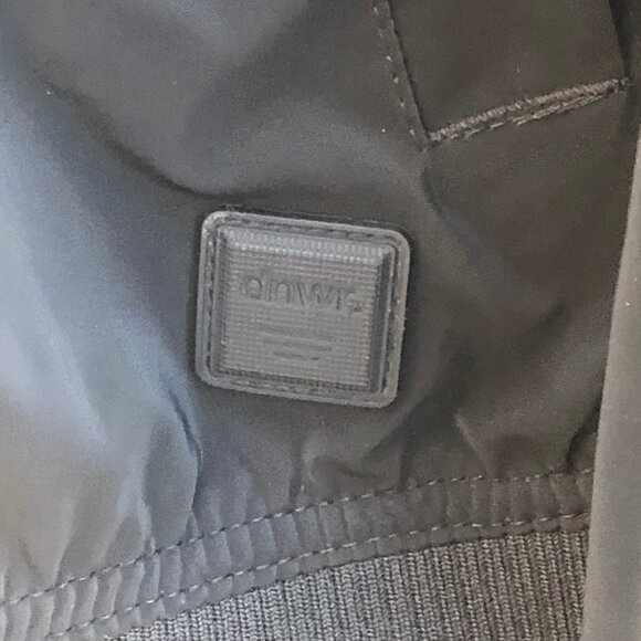 Zara Jacket Mens XL Black Full Zip Long Sleeve Mock Neck Casual Bomber Coat - Picture 3 of 10